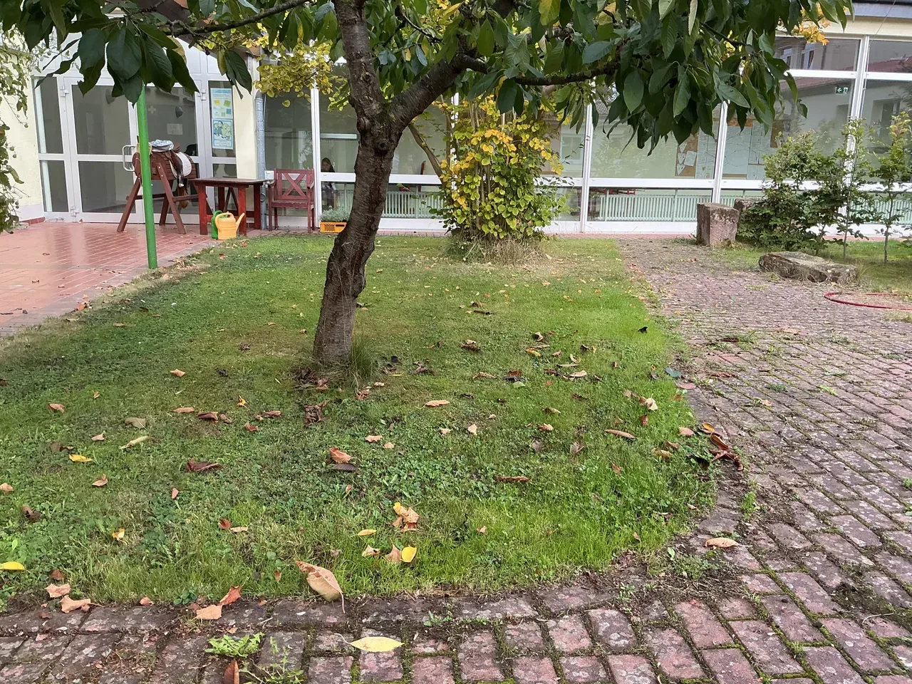 Am die­ser Stel­len ist vor­ge­se­hen ei­nen Schul­teich zu­bau­en.